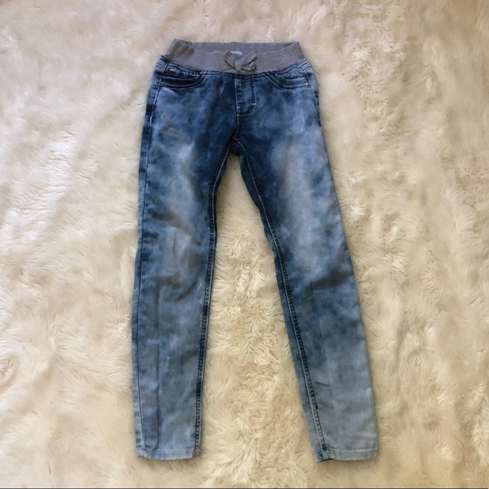 Girls elastic waist Jeggings